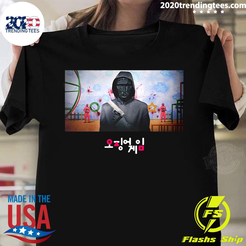 Squid Game Story Art 002 - Adult & Kids T-Shirts, Sweatshirts & Hoodies apparel design preview 1