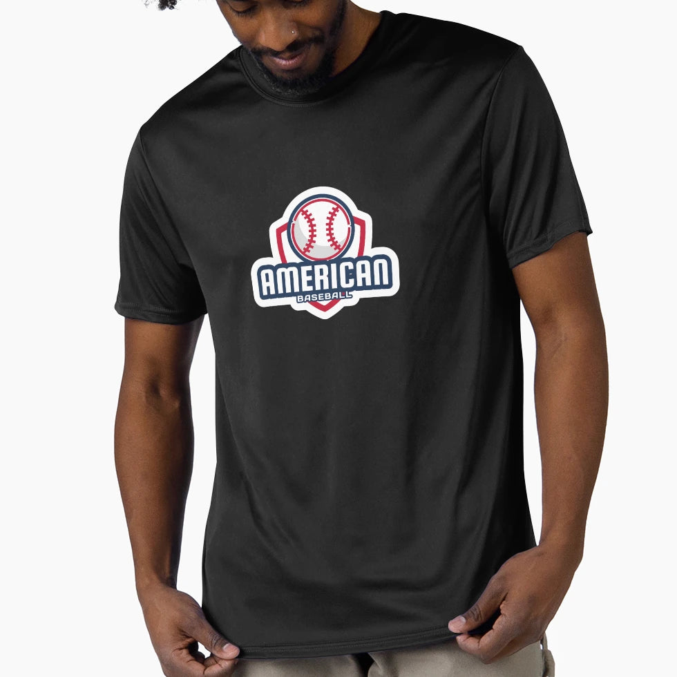American Baseball T-Shirt - Unique Graphic Men Women - T-Shirt, Sweatshirt, Hoodie