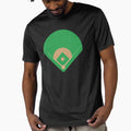 Baseball Field Play Ball T-Shirt - Trendy Graphic Men Women - T-Shirt, Sweatshirt, Hoodie