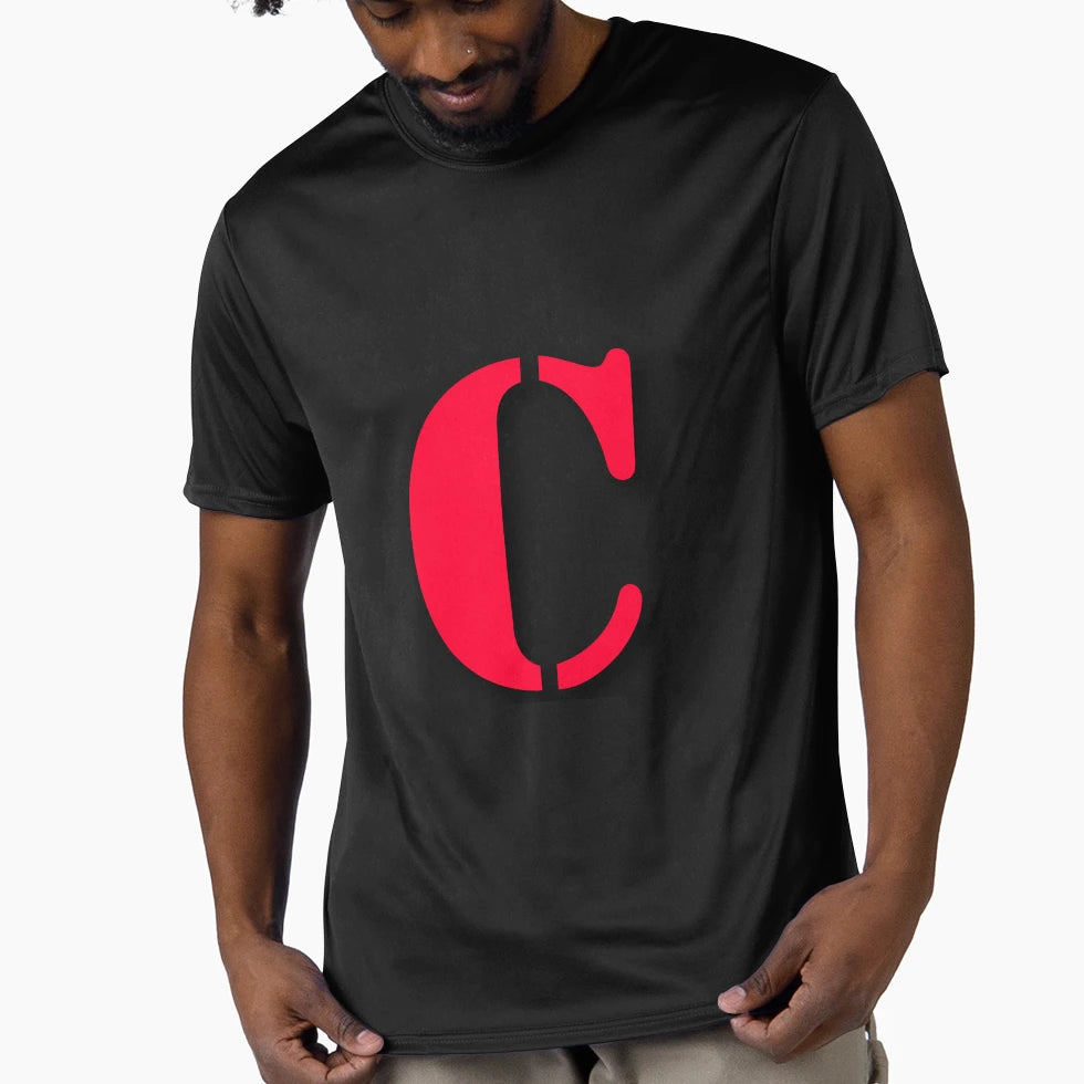 C Letter T-Shirt - Novelty Apparel Men Women - T-Shirt, Sweatshirt, Hoodie