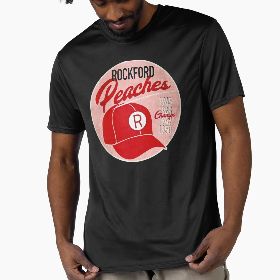 Rockford Peaches Aagpbl Rockford T-Shirt - Fun Novelty Design Unisex - T-Shirt, Sweatshirt, Hoodie