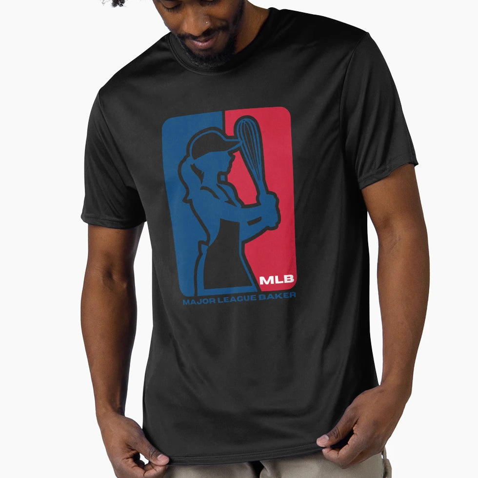 Major League Baker Mlb Logo Baking T-Shirt - Trendy Graphic Men Women - T-Shirt, Sweatshirt, Hoodie