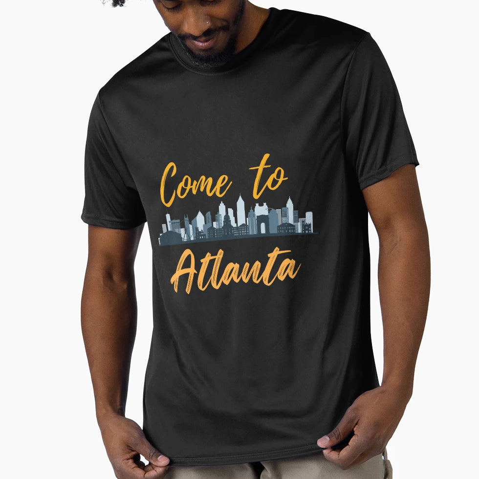 Atlanta Atl T-Shirt - Custom Art Print Unisex - T-Shirt, Sweatshirt, Hoodie