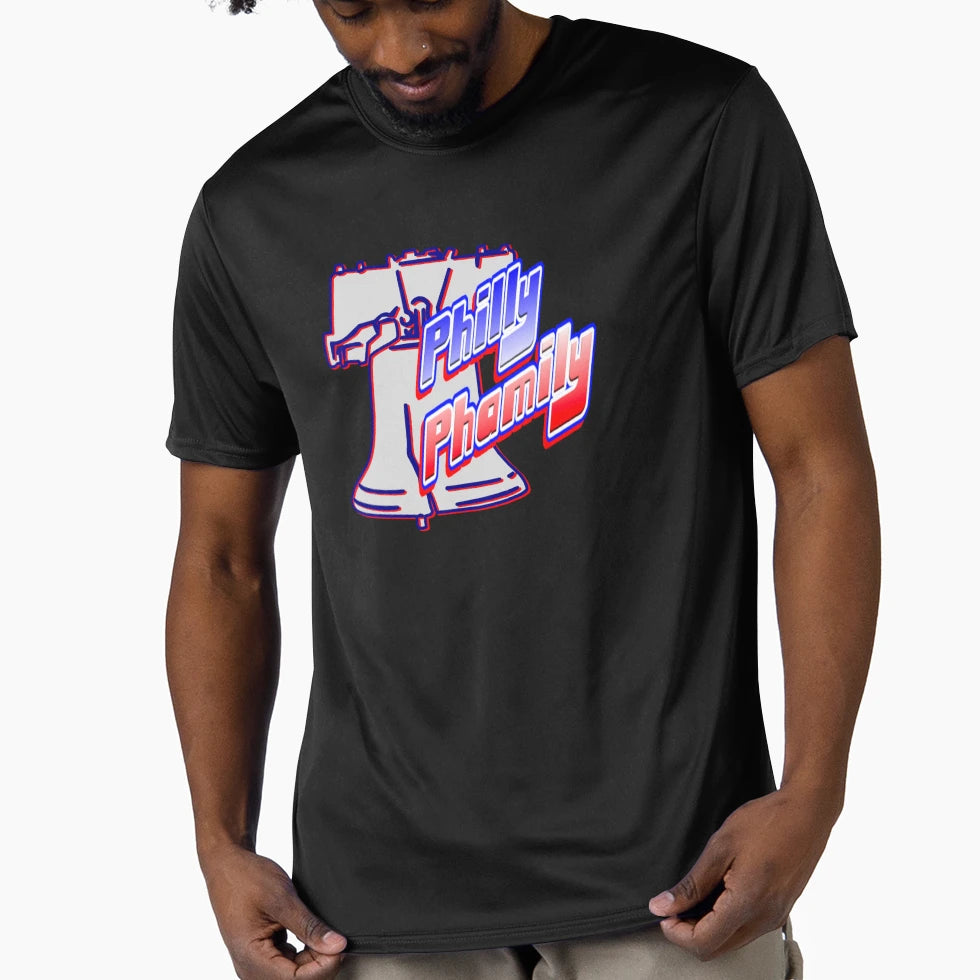 Philly Phamily W Liberty Bell T-Shirt - Streetwear Style Men Women - T-Shirt, Sweatshirt, Hoodie