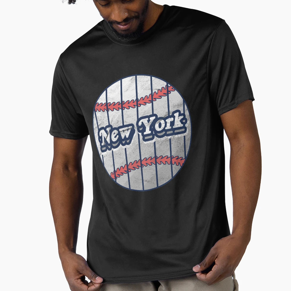 New York Baseball T-Shirt - Aesthetic Graphic Men Women - T-Shirt, Sweatshirt, Hoodie