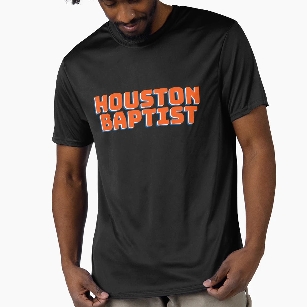 Houston Baptist University T-Shirt - Minimalist Print Men Women - T-Shirt, Sweatshirt, Hoodie