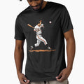 Baseball Player Swinging T-Shirt - Streetwear Style Men Women - T-Shirt, Sweatshirt, Hoodie