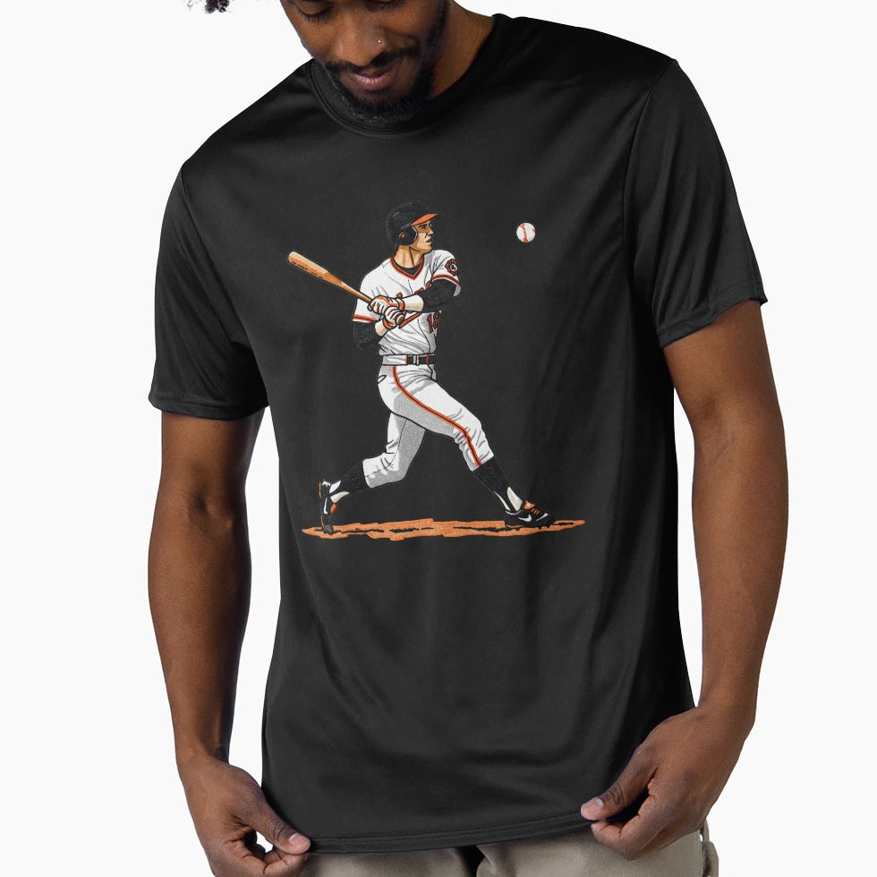 Baseball Player Swinging T-Shirt - Streetwear Style Men Women - T-Shirt, Sweatshirt, Hoodie