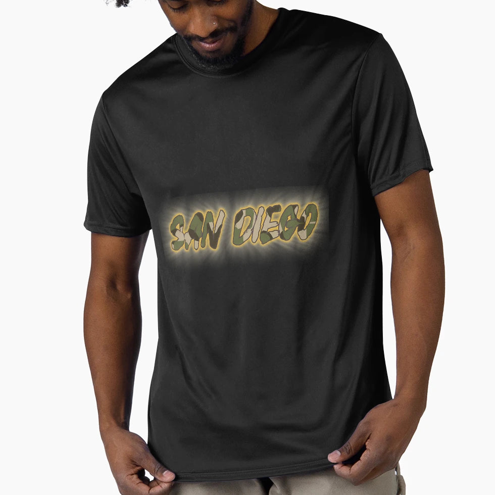 San Diego City Connect Camouflage T-Shirt - Trendy Graphic Unisex - T-Shirt, Sweatshirt, Hoodie
