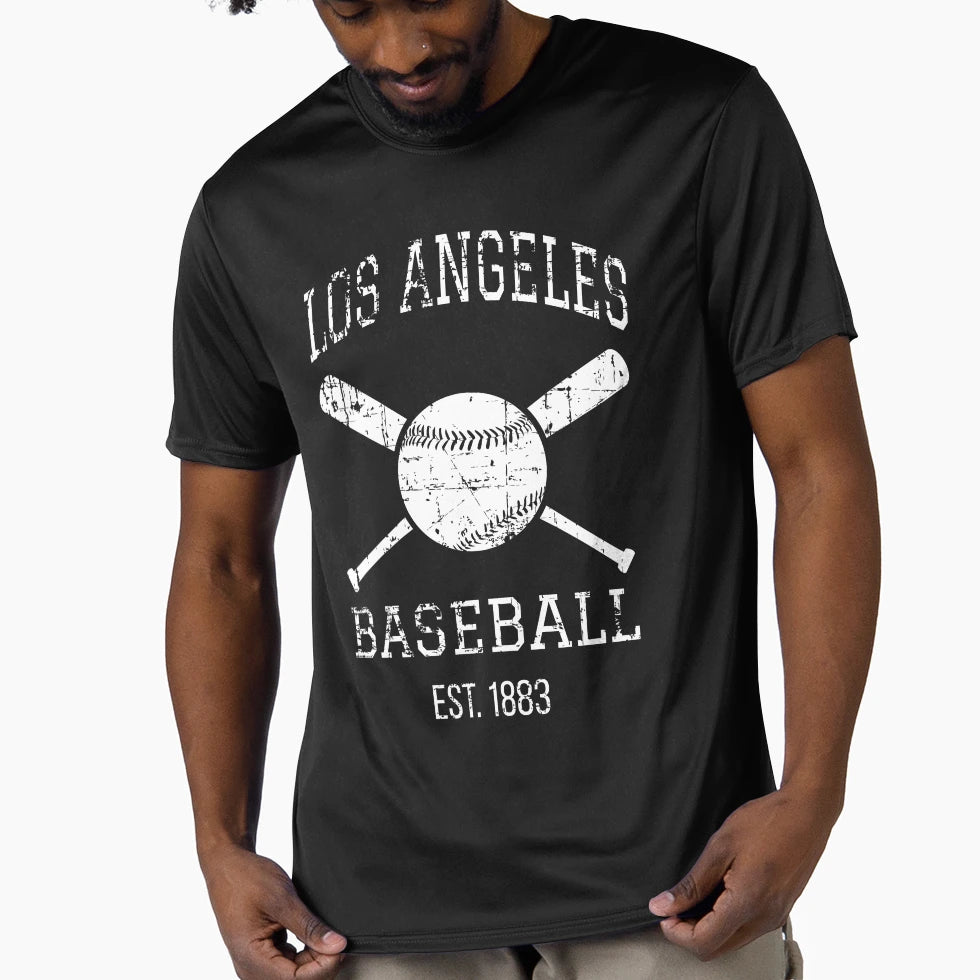 Los Angeles Baseball Team I T-Shirt - Unique Graphic for Adults - T-Shirt, Sweatshirt, Hoodie