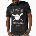 Los Angeles Baseball Team I T-Shirt - Unique Graphic for Adults - T-Shirt, Sweatshirt, Hoodie