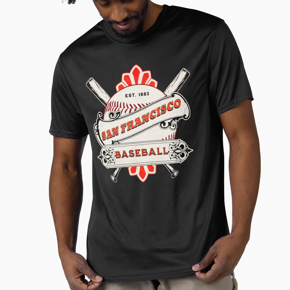 San Franciso Baseball T-Shirt - Aesthetic Graphic for Adults - T-Shirt, Sweatshirt, Hoodie