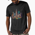 Cleveland Cityscape T-Shirt - Minimalist Print Unisex - T-Shirt, Sweatshirt, Hoodie