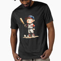 Little Baseball Ready To Hit T-Shirt - Trendy Graphic for Adults - T-Shirt, Sweatshirt, Hoodie
