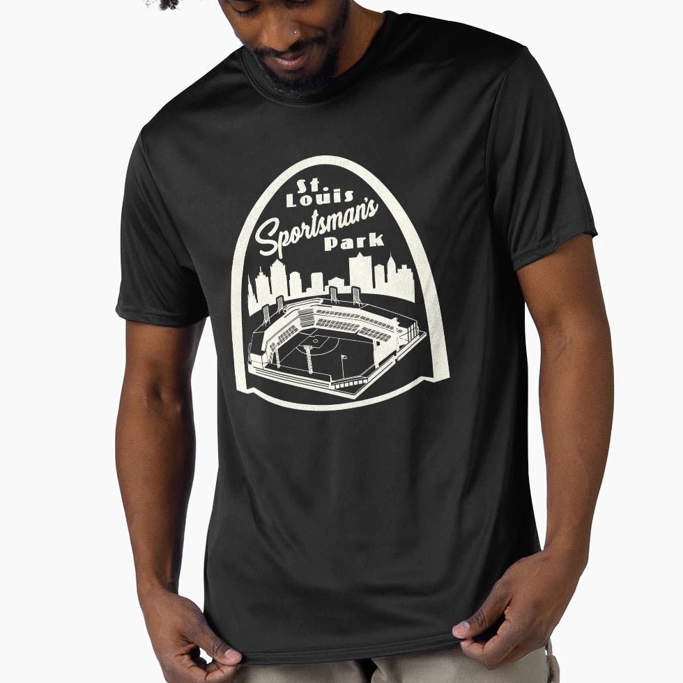 Sportsmans Park Defunct Baseball T-Shirt - Trendy Graphic for Adults - T-Shirt, Sweatshirt, Hoodie