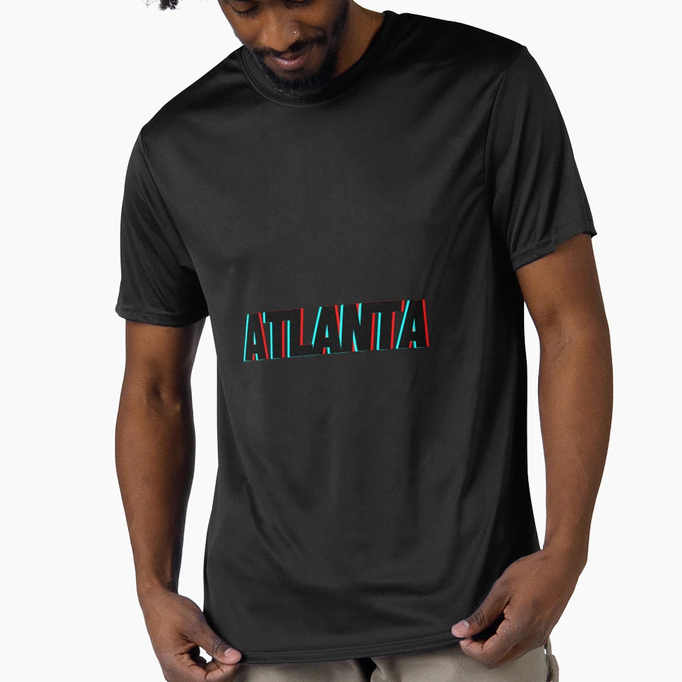 Atlanta 3D T-Shirt - Fun Novelty Design Men Women - T-Shirt, Sweatshirt, Hoodie