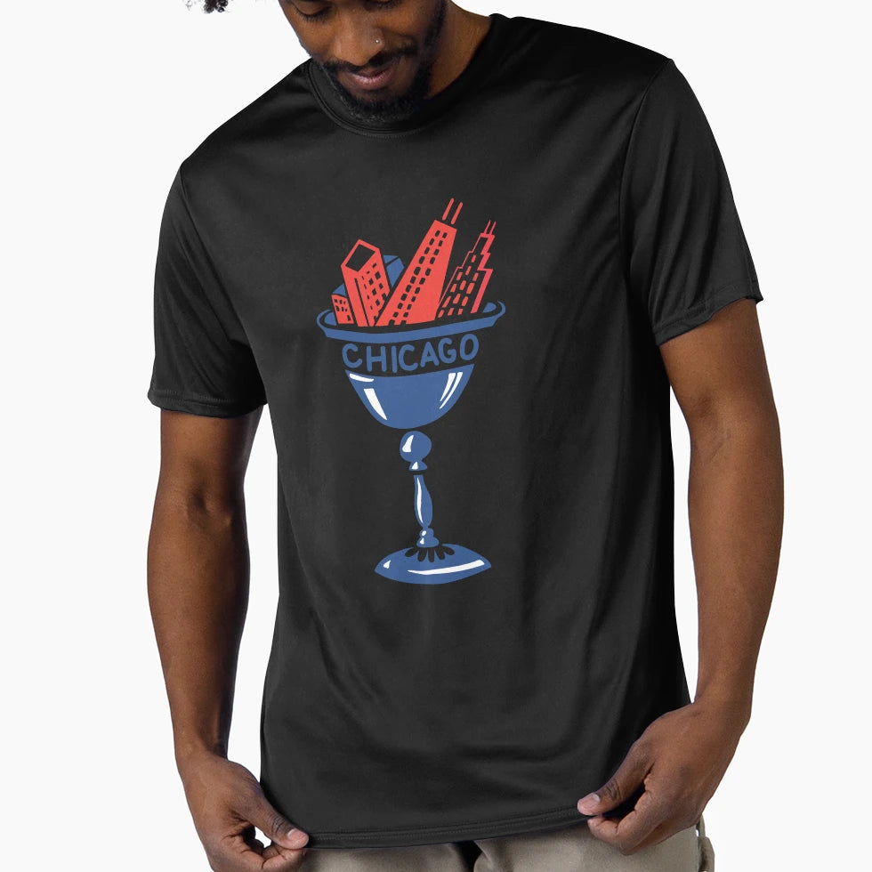 Chicago Cup T-Shirt - Trendy Graphic Men Women - T-Shirt, Sweatshirt, Hoodie