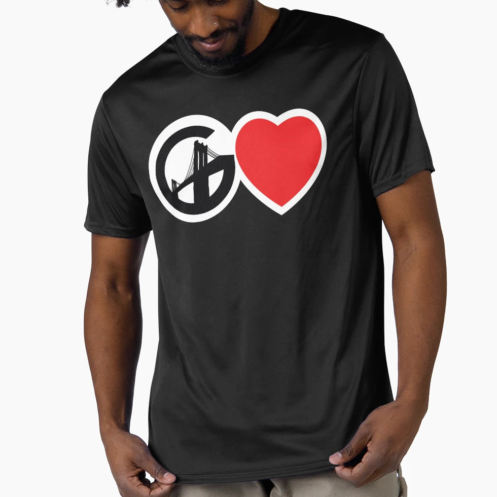 Go Brooklyn Love T-Shirt - Fun Novelty Design Unisex - T-Shirt, Sweatshirt, Hoodie