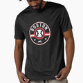 Boston Baseball Stars And Stripes T-Shirt - Casual Everyday Wear Men Women - T-Shirt, Sweatshirt, Hoodie