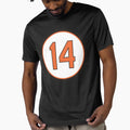 Mike Bordick 14 Jersey Number T-Shirt - Aesthetic Graphic Men Women - T-Shirt, Sweatshirt, Hoodie