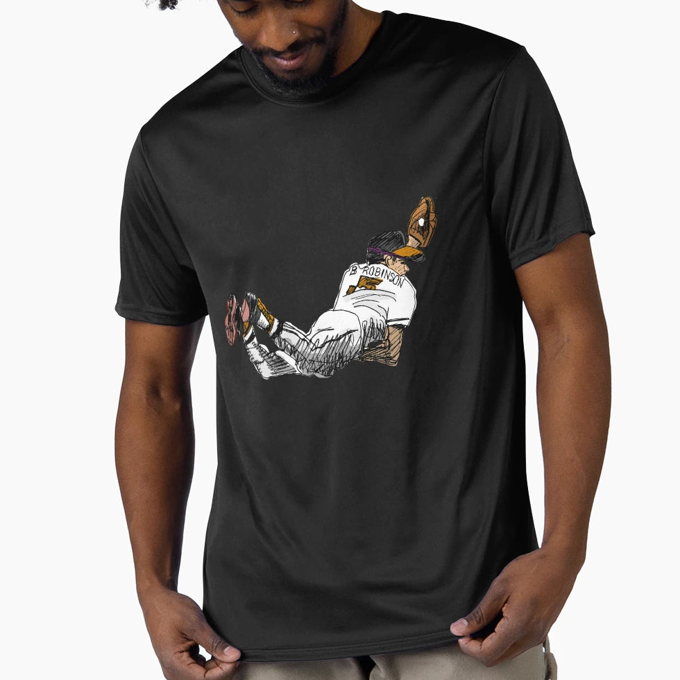 Brooks Robinson T-Shirt - Fun Novelty Design for Adults - T-Shirt, Sweatshirt, Hoodie