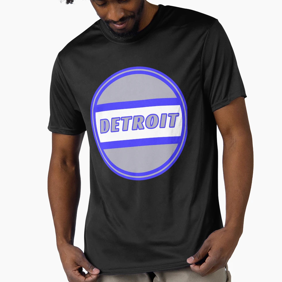 Detroit Motor City Logo T-Shirt - Unique Graphic Men Women - T-Shirt, Sweatshirt, Hoodie