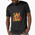 Vibrant Featuring Words San Diego T-Shirt - Aesthetic Graphic for Adults - T-Shirt, Sweatshirt, Hoodie