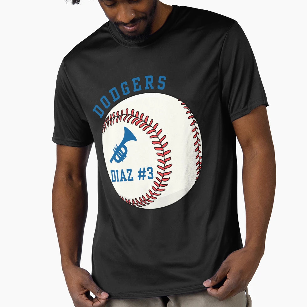 Edwin Diaz 3 Los Angeles Dodgers T-Shirt - Minimalist Print Unisex - T-Shirt, Sweatshirt, Hoodie