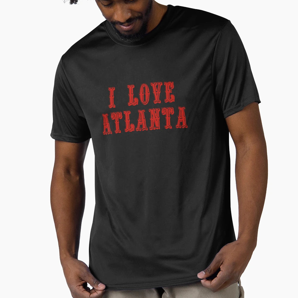 I Love Atlanta T-Shirt - Casual Everyday Wear for Adults - T-Shirt, Sweatshirt, Hoodie