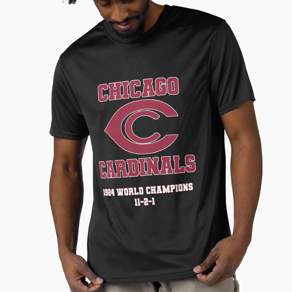Chicago Cardinals 1924 World Champs T-Shirt - Trendy Graphic Unisex - T-Shirt, Sweatshirt, Hoodie