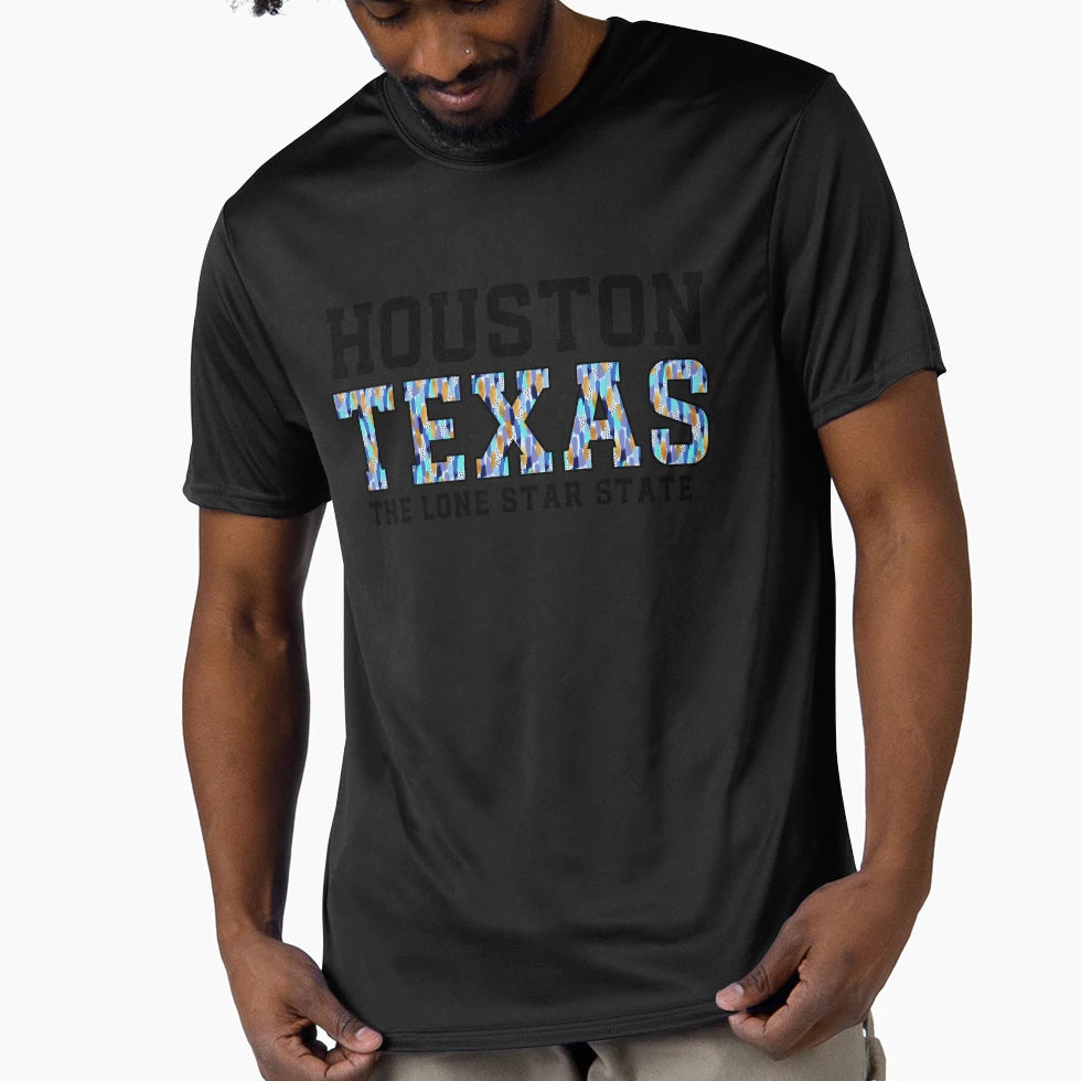 Houston Texas T-Shirt - Minimalist Print for Adults - T-Shirt, Sweatshirt, Hoodie