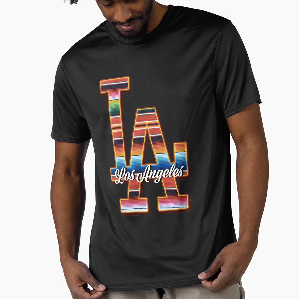Serape Los Angeles Shirts Latina Latino T-Shirt - Aesthetic Graphic Unisex - T-Shirt, Sweatshirt, Hoodie