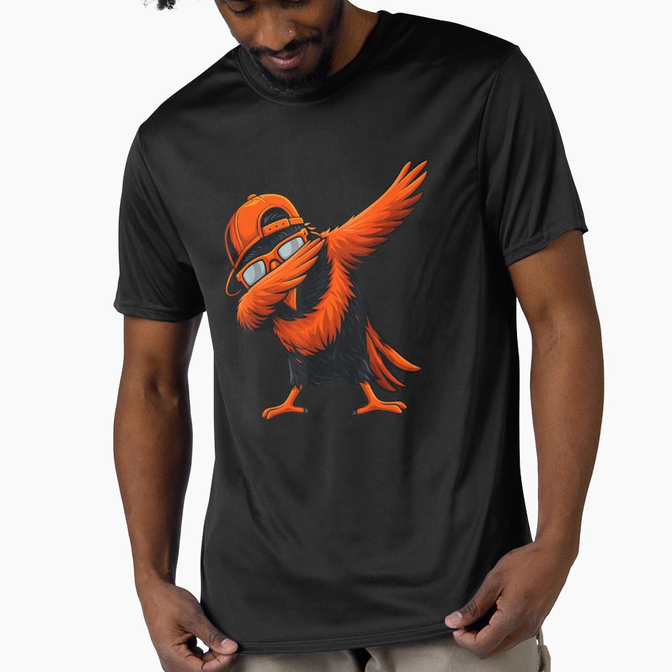 Funny Dabbing Raven Bird Streetwear T-Shirt - Graphic Print Men Women - T-Shirt, Sweatshirt, Hoodie