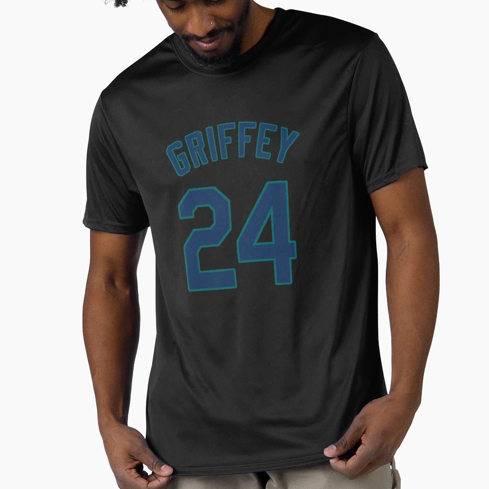 Seattle Griffey T-Shirt - Custom Art Print Unisex - T-Shirt, Sweatshirt, Hoodie