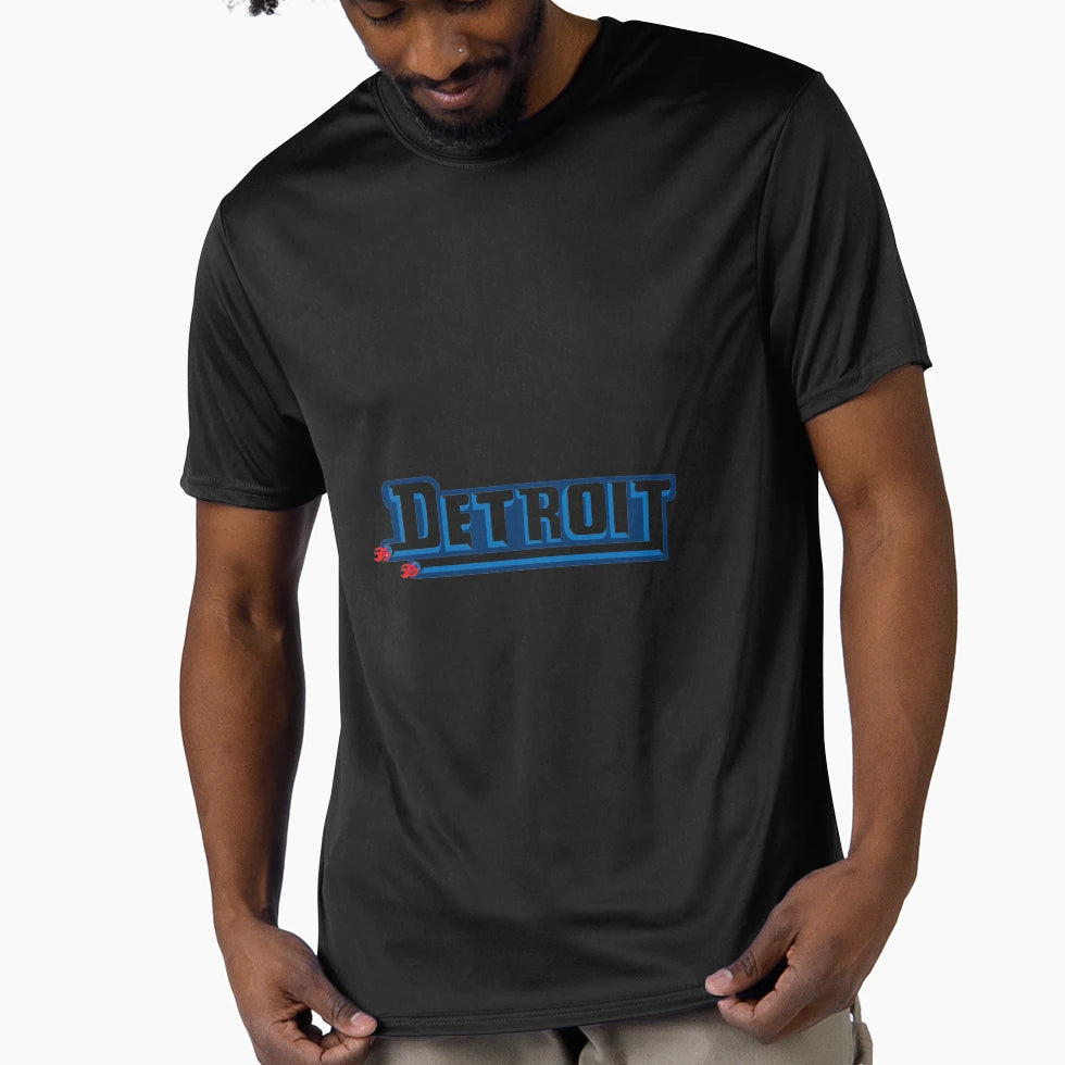 Unique Detroit Font T-Shirt - Trendy Graphic for Adults - T-Shirt, Sweatshirt, Hoodie