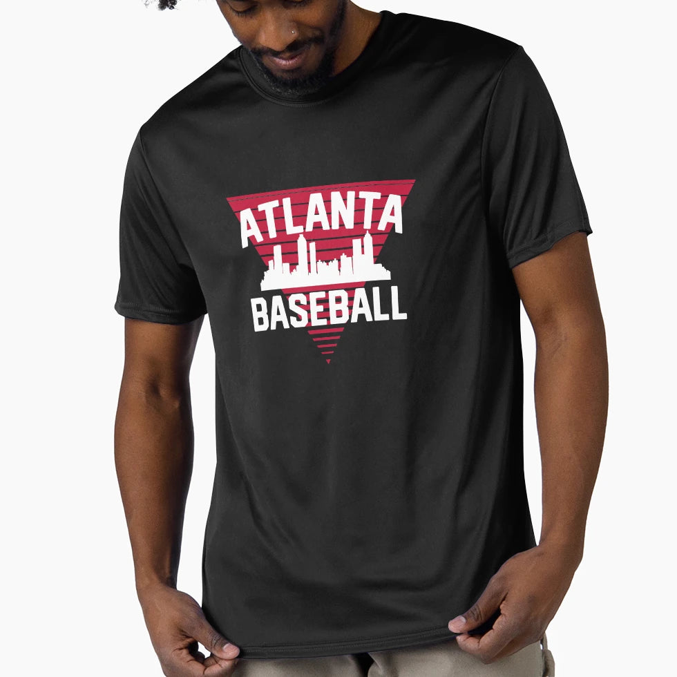 Atlanta Baseball Team Pride City T-Shirt - Fun Novelty Design for Adults - T-Shirt, Sweatshirt, Hoodie