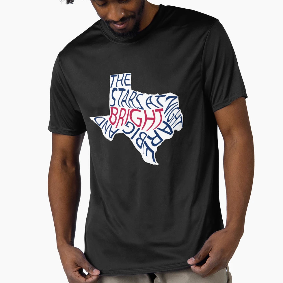 Deep Heart Texas T-Shirt - Graphic Print Unisex - T-Shirt, Sweatshirt, Hoodie
