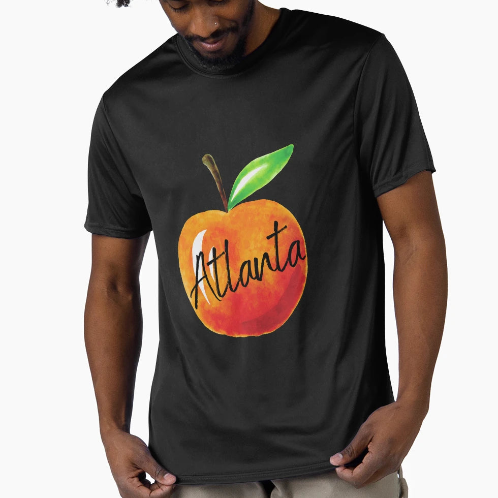 Atlanta Peach T-Shirt - Fun Novelty Design Unisex - T-Shirt, Sweatshirt, Hoodie