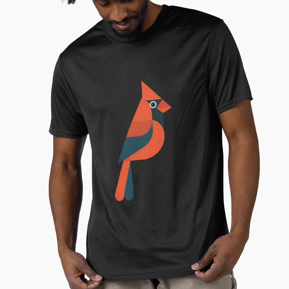 Vibrant Cardinal Bird Illustration T-Shirt - Trendy Graphic Men Women - T-Shirt, Sweatshirt, Hoodie