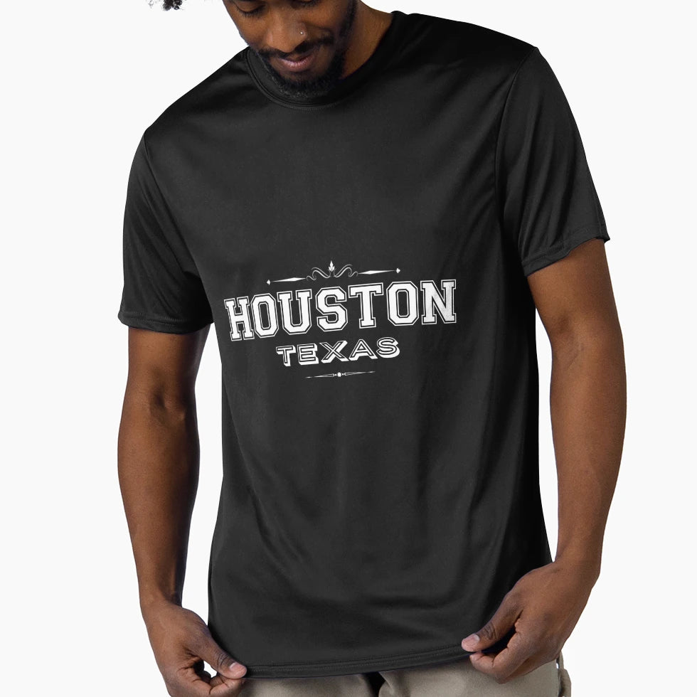 Houston Texas T-Shirt - Novelty Apparel Unisex - T-Shirt, Sweatshirt, Hoodie