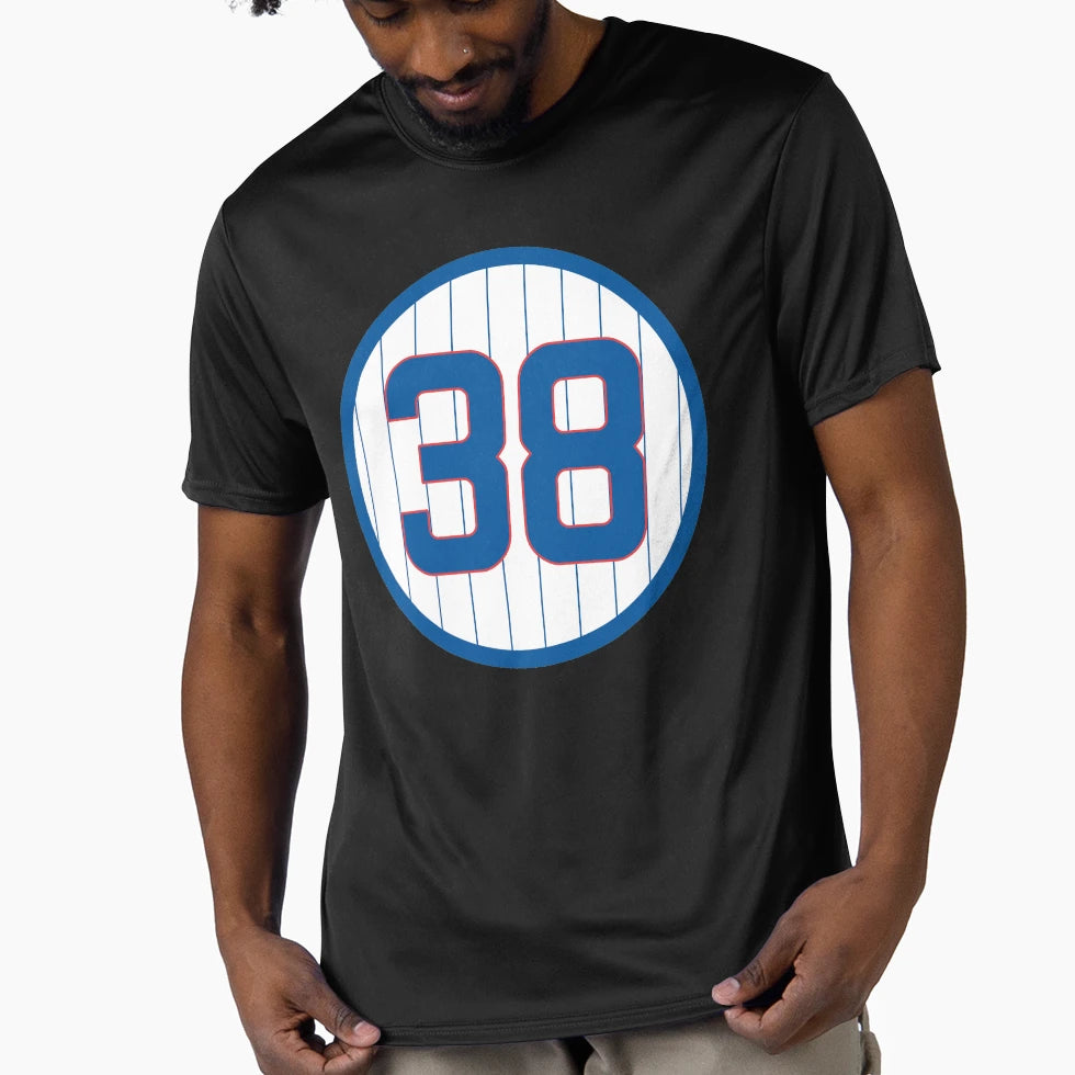 Carlos Zambrano 38 Jersey Number T-Shirt - Unique Graphic Unisex - T-Shirt, Sweatshirt, Hoodie