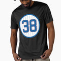 Carlos Zambrano 38 Jersey Number T-Shirt - Unique Graphic Unisex - T-Shirt, Sweatshirt, Hoodie