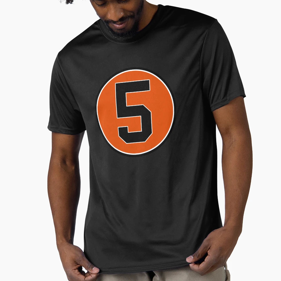 Brooks Robinson 5 Jersey Number T-Shirt - Custom Art Print Unisex - T-Shirt, Sweatshirt, Hoodie