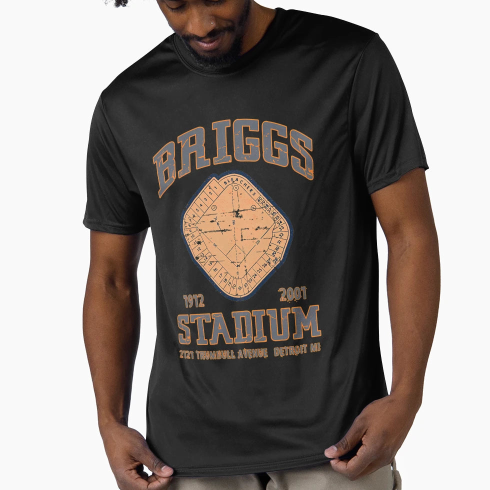 Briggs Stadium T-Shirt - Streetwear Style Men Women - T-Shirt, Sweatshirt, Hoodie