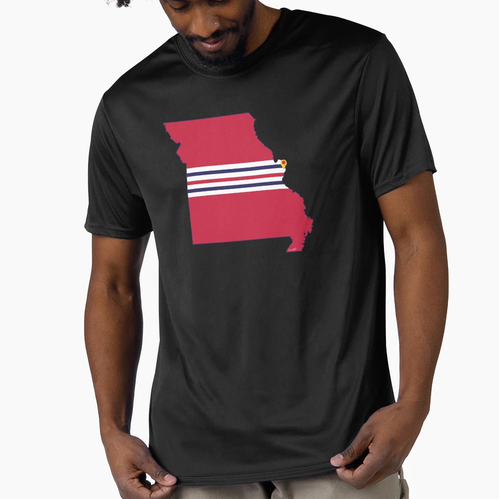 St Louis Baseball T-Shirt - Unique Graphic Unisex - T-Shirt, Sweatshirt, Hoodie