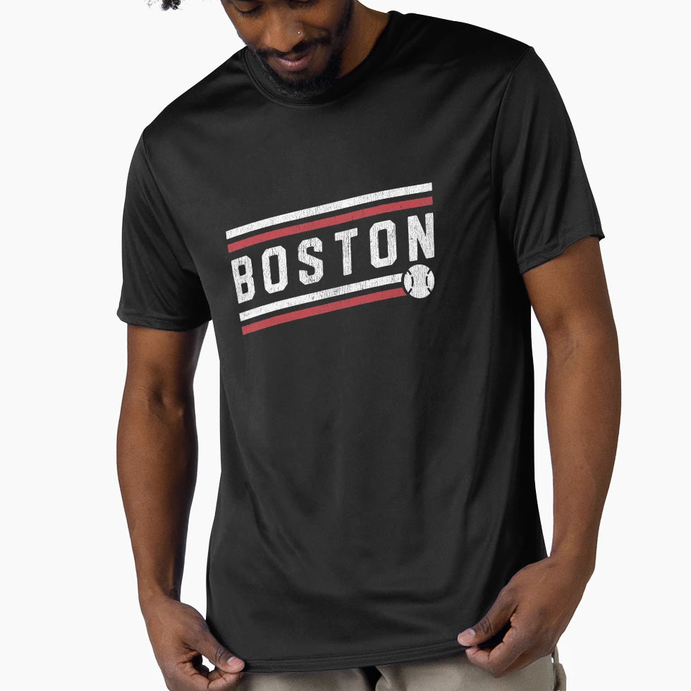 Boston Baseball Home Run T-Shirt - Streetwear Style Men Women - T-Shirt, Sweatshirt, Hoodie