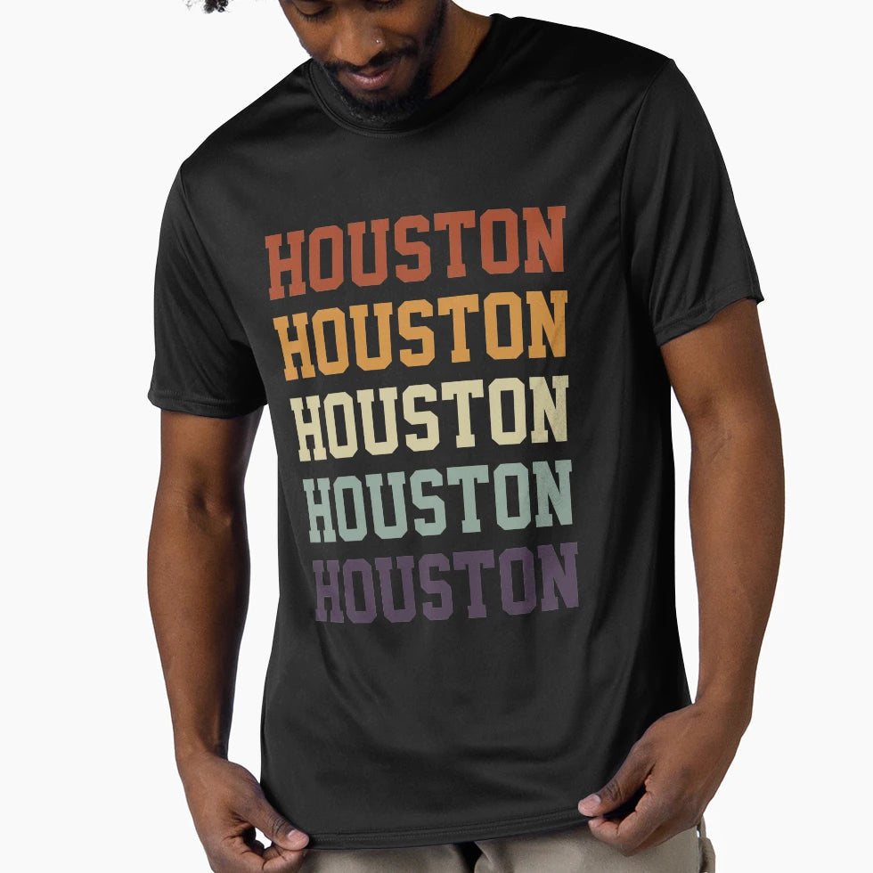 Houston Texas City T-Shirt - Trendy Graphic Unisex - T-Shirt, Sweatshirt, Hoodie