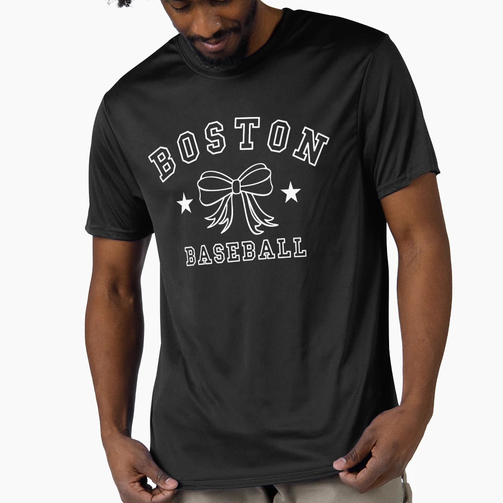 Coquette Boston Baseball T-Shirt - Casual Everyday Wear for Adults - T-Shirt, Sweatshirt, Hoodie