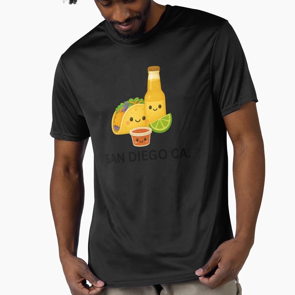 San Diego California T-Shirt - Unique Graphic Men Women - T-Shirt, Sweatshirt, Hoodie