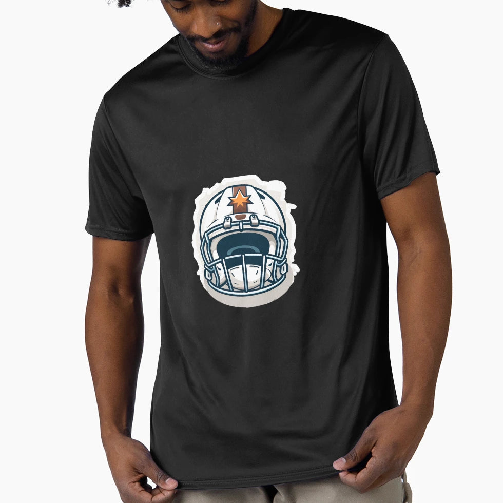 Cartoon Artistic American Football T-Shirt - Novelty Apparel Men Women - T-Shirt, Sweatshirt, Hoodie